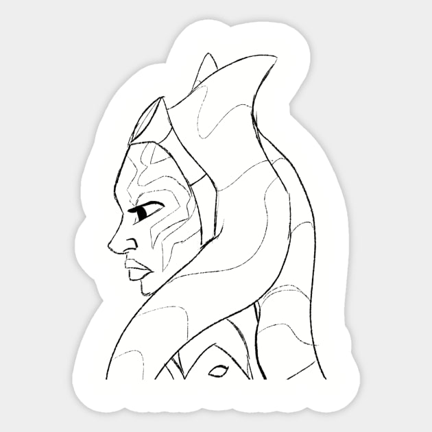 Fulcrum Sticker by hayleymdraws